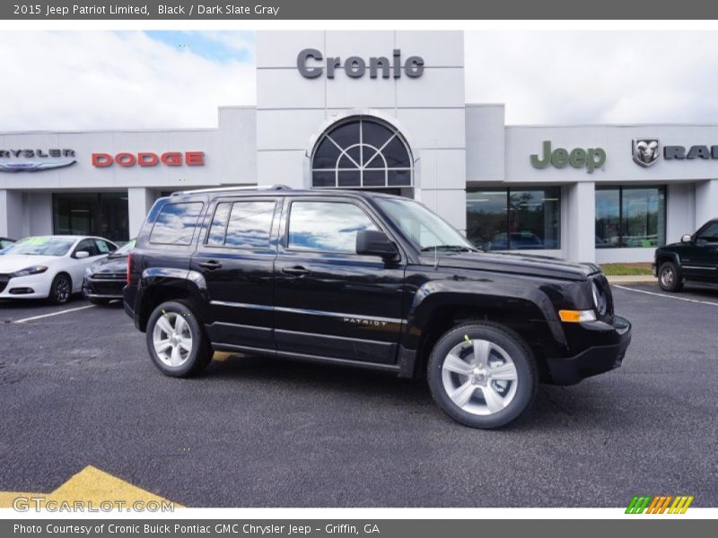 Black / Dark Slate Gray 2015 Jeep Patriot Limited