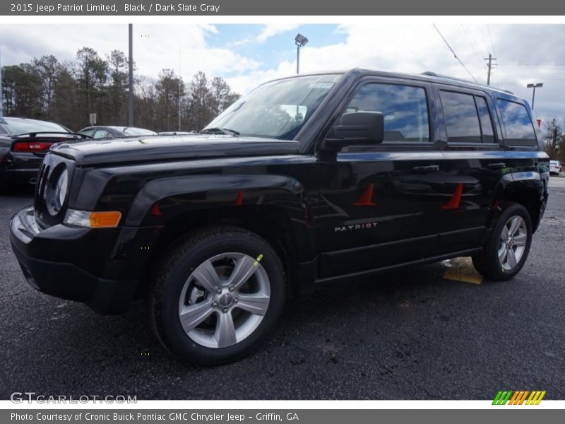Black / Dark Slate Gray 2015 Jeep Patriot Limited