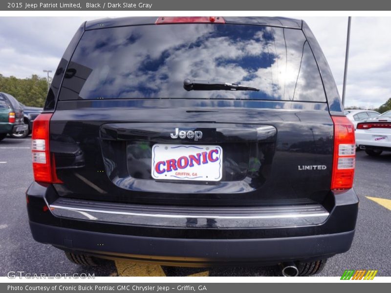 Black / Dark Slate Gray 2015 Jeep Patriot Limited