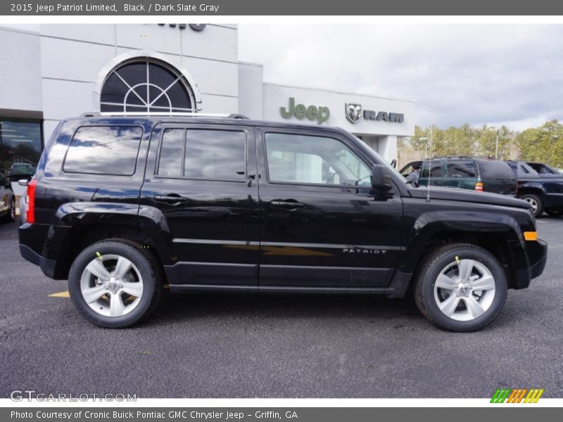 Black / Dark Slate Gray 2015 Jeep Patriot Limited