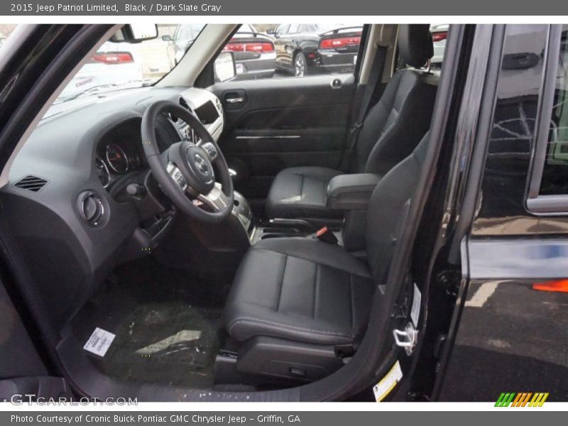 Black / Dark Slate Gray 2015 Jeep Patriot Limited