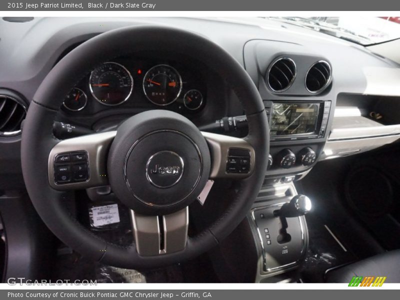 Black / Dark Slate Gray 2015 Jeep Patriot Limited