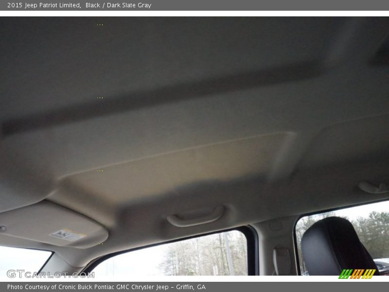 Black / Dark Slate Gray 2015 Jeep Patriot Limited