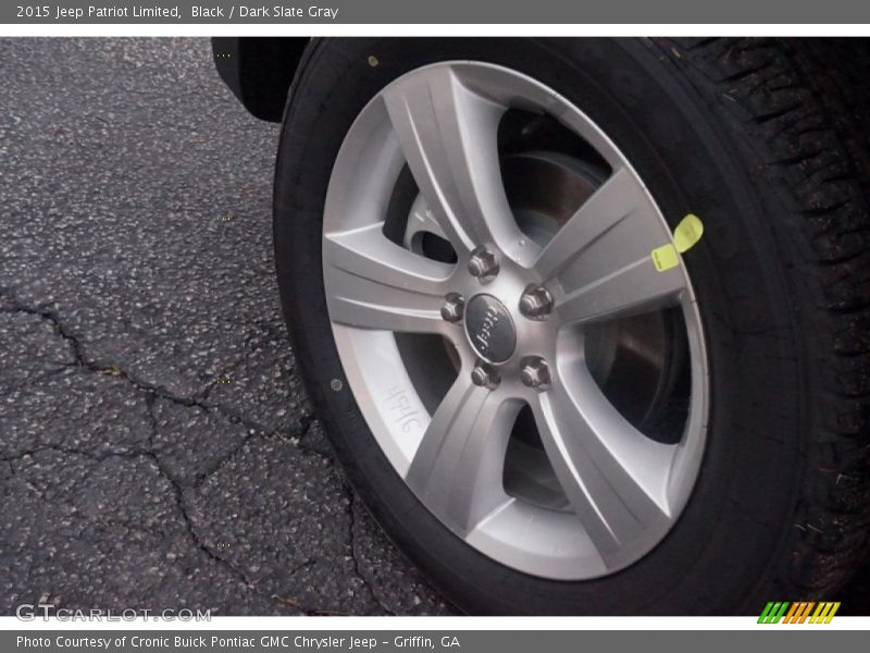 Black / Dark Slate Gray 2015 Jeep Patriot Limited