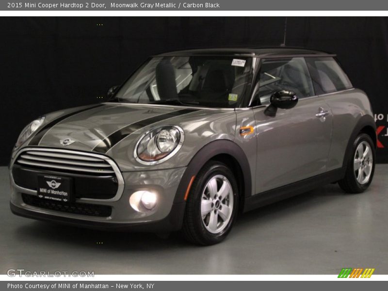 Moonwalk Gray Metallic / Carbon Black 2015 Mini Cooper Hardtop 2 Door