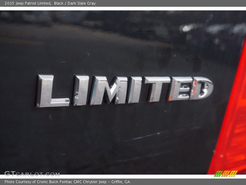 Black / Dark Slate Gray 2015 Jeep Patriot Limited
