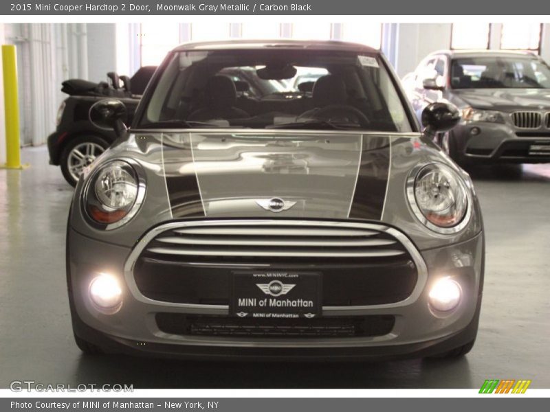 Moonwalk Gray Metallic / Carbon Black 2015 Mini Cooper Hardtop 2 Door