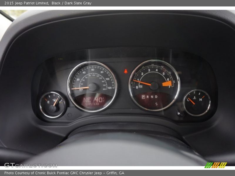 Black / Dark Slate Gray 2015 Jeep Patriot Limited