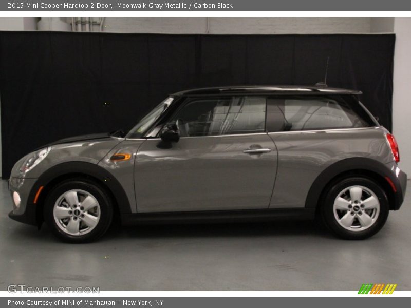Moonwalk Gray Metallic / Carbon Black 2015 Mini Cooper Hardtop 2 Door