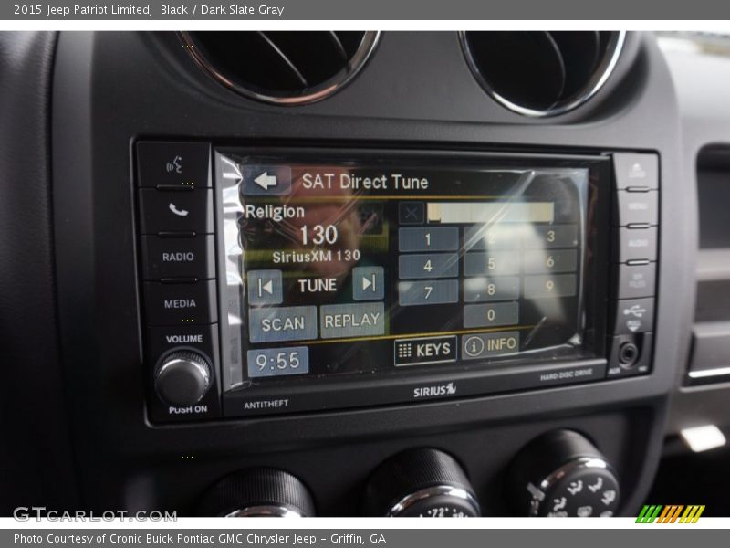 Black / Dark Slate Gray 2015 Jeep Patriot Limited