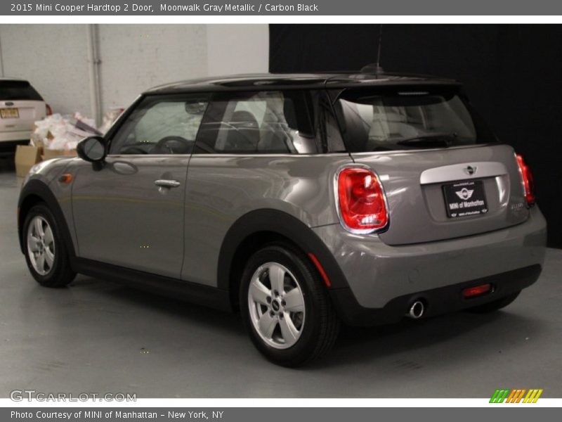 Moonwalk Gray Metallic / Carbon Black 2015 Mini Cooper Hardtop 2 Door