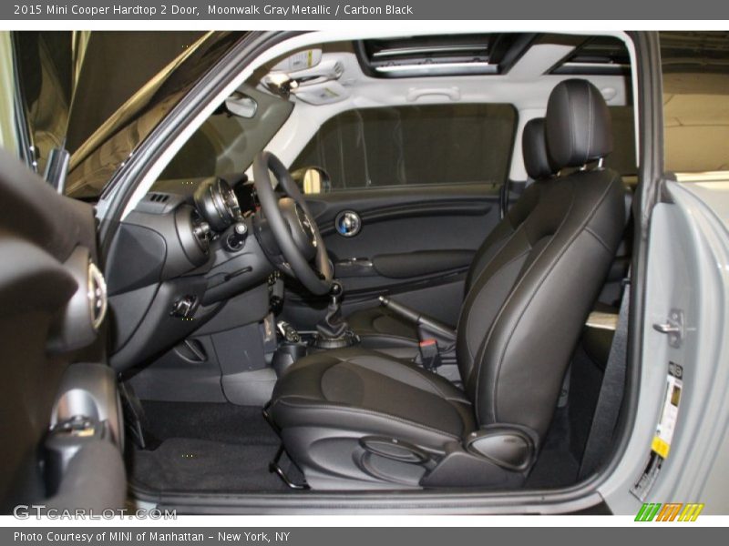 Moonwalk Gray Metallic / Carbon Black 2015 Mini Cooper Hardtop 2 Door