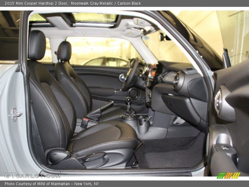 Moonwalk Gray Metallic / Carbon Black 2015 Mini Cooper Hardtop 2 Door