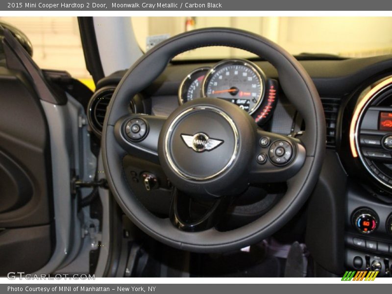Moonwalk Gray Metallic / Carbon Black 2015 Mini Cooper Hardtop 2 Door
