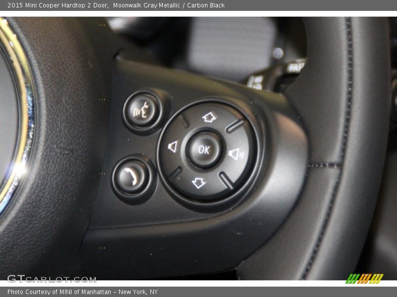 Moonwalk Gray Metallic / Carbon Black 2015 Mini Cooper Hardtop 2 Door