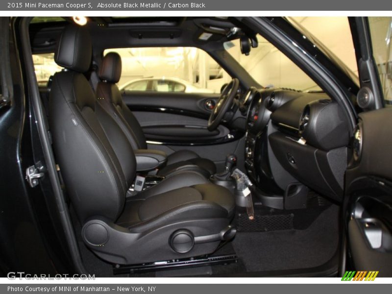 Absolute Black Metallic / Carbon Black 2015 Mini Paceman Cooper S