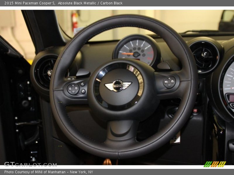 Absolute Black Metallic / Carbon Black 2015 Mini Paceman Cooper S