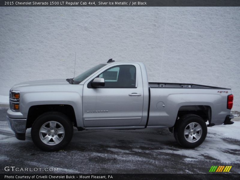  2015 Silverado 1500 LT Regular Cab 4x4 Silver Ice Metallic