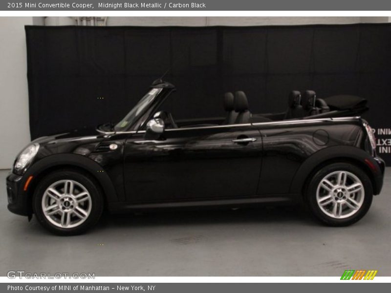 Midnight Black Metallic / Carbon Black 2015 Mini Convertible Cooper