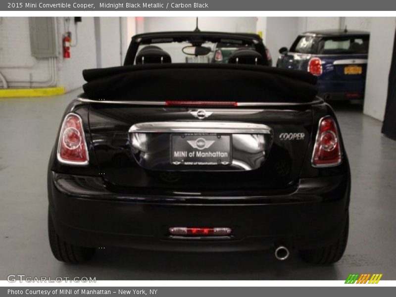 Midnight Black Metallic / Carbon Black 2015 Mini Convertible Cooper