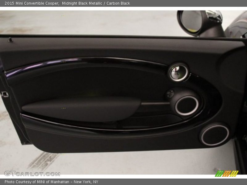 Midnight Black Metallic / Carbon Black 2015 Mini Convertible Cooper
