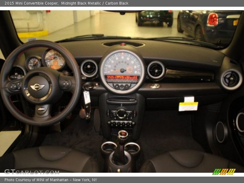 Midnight Black Metallic / Carbon Black 2015 Mini Convertible Cooper