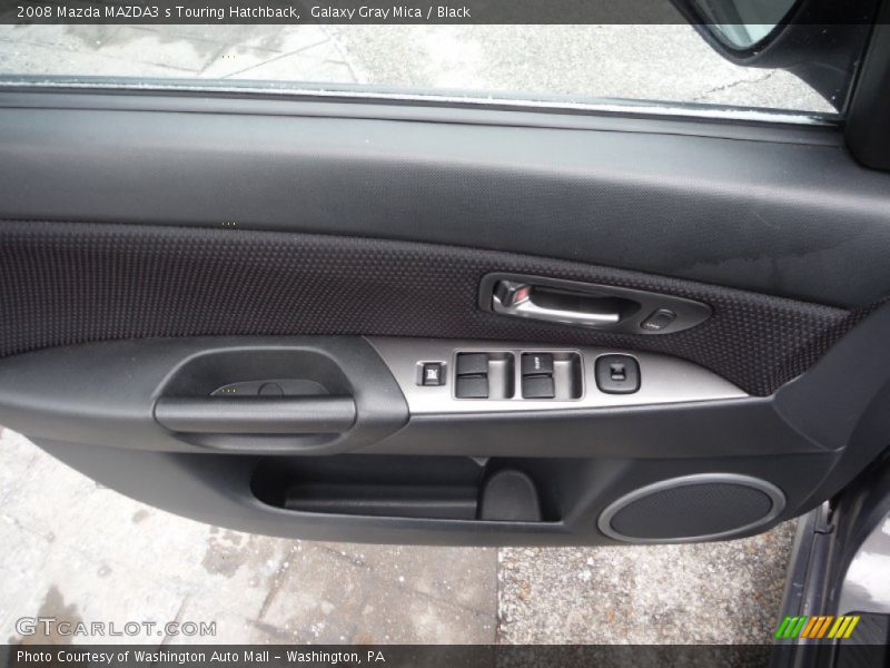 Galaxy Gray Mica / Black 2008 Mazda MAZDA3 s Touring Hatchback