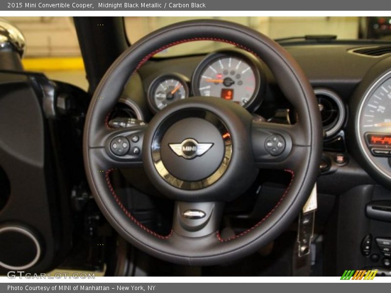 Midnight Black Metallic / Carbon Black 2015 Mini Convertible Cooper