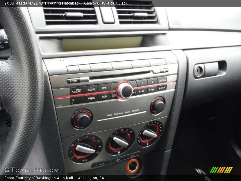 Galaxy Gray Mica / Black 2008 Mazda MAZDA3 s Touring Hatchback