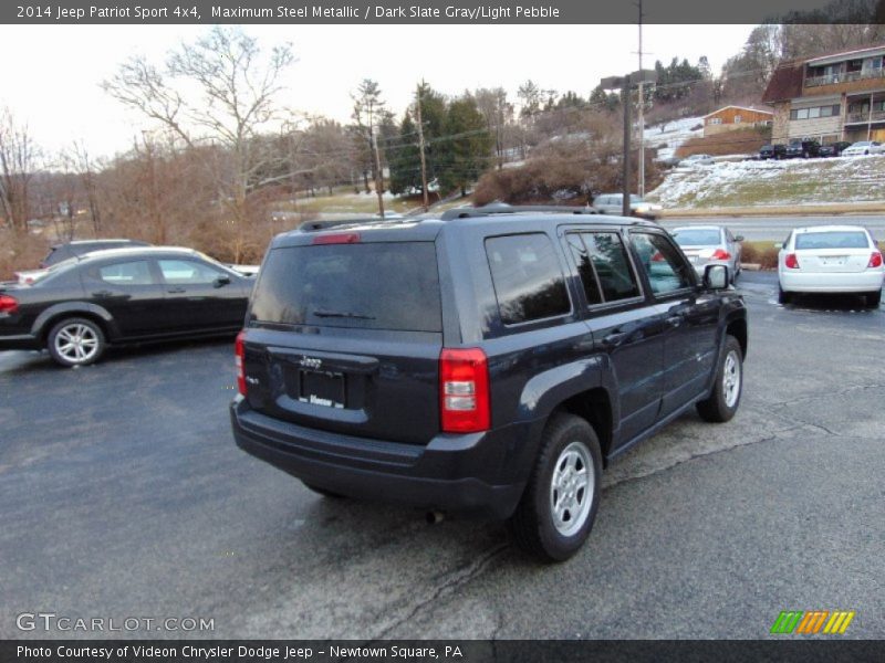 Maximum Steel Metallic / Dark Slate Gray/Light Pebble 2014 Jeep Patriot Sport 4x4