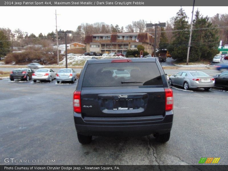Maximum Steel Metallic / Dark Slate Gray/Light Pebble 2014 Jeep Patriot Sport 4x4