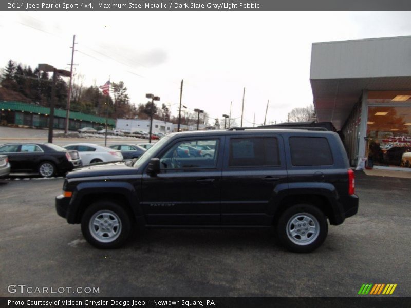 Maximum Steel Metallic / Dark Slate Gray/Light Pebble 2014 Jeep Patriot Sport 4x4