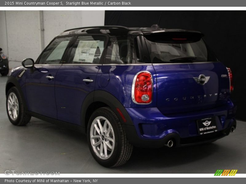 Starlight Blue Metallic / Carbon Black 2015 Mini Countryman Cooper S