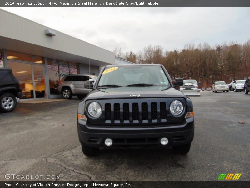 Maximum Steel Metallic / Dark Slate Gray/Light Pebble 2014 Jeep Patriot Sport 4x4