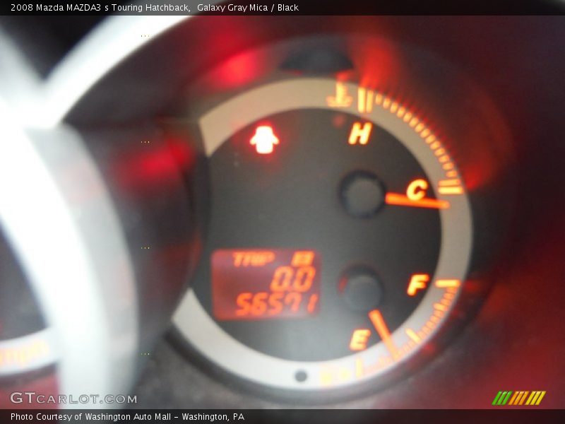 Galaxy Gray Mica / Black 2008 Mazda MAZDA3 s Touring Hatchback