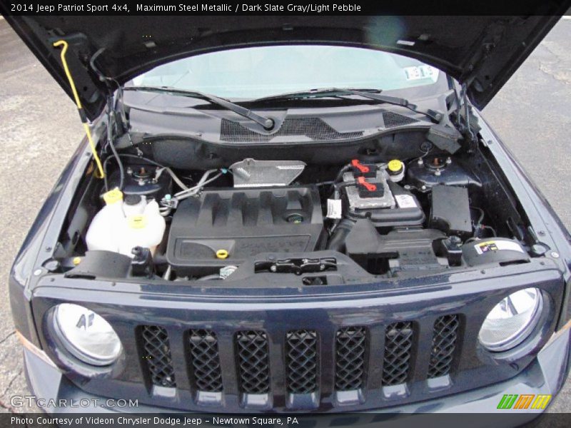 Maximum Steel Metallic / Dark Slate Gray/Light Pebble 2014 Jeep Patriot Sport 4x4