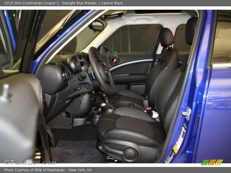 Starlight Blue Metallic / Carbon Black 2015 Mini Countryman Cooper S