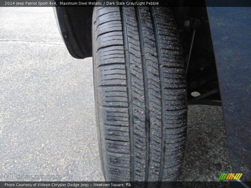 Maximum Steel Metallic / Dark Slate Gray/Light Pebble 2014 Jeep Patriot Sport 4x4