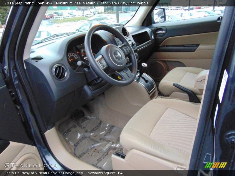 Maximum Steel Metallic / Dark Slate Gray/Light Pebble 2014 Jeep Patriot Sport 4x4