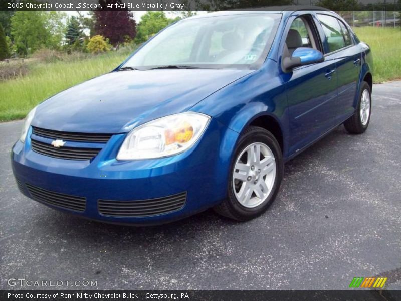 Arrival Blue Metallic / Gray 2005 Chevrolet Cobalt LS Sedan