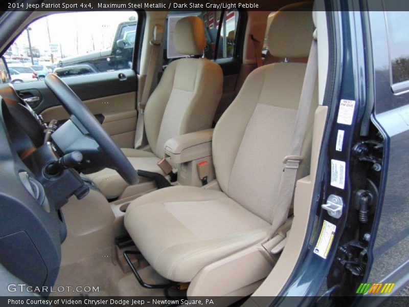 Maximum Steel Metallic / Dark Slate Gray/Light Pebble 2014 Jeep Patriot Sport 4x4
