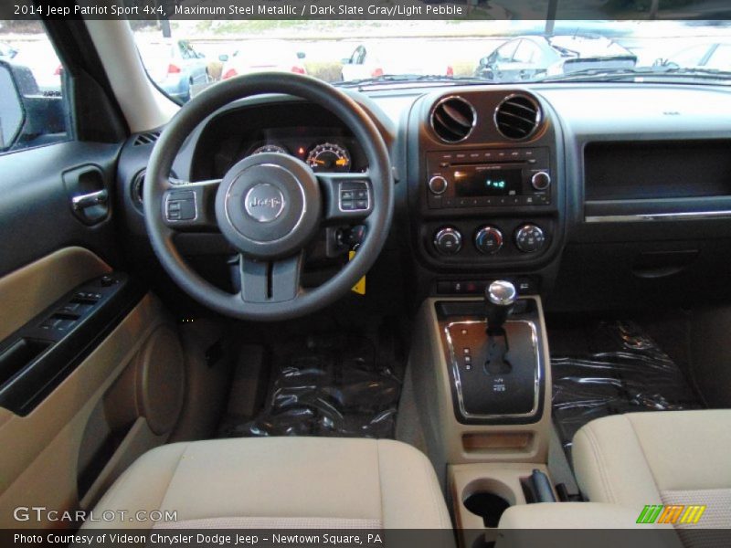 Maximum Steel Metallic / Dark Slate Gray/Light Pebble 2014 Jeep Patriot Sport 4x4