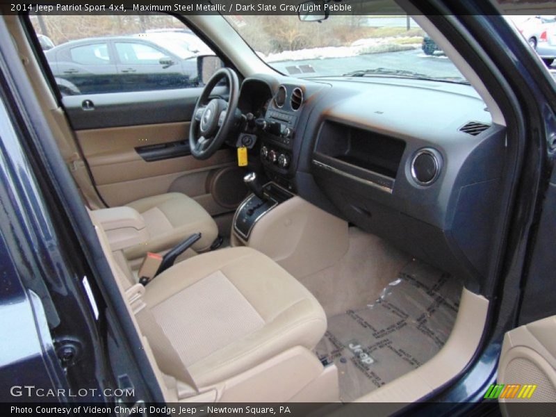 Maximum Steel Metallic / Dark Slate Gray/Light Pebble 2014 Jeep Patriot Sport 4x4
