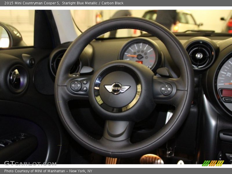 Starlight Blue Metallic / Carbon Black 2015 Mini Countryman Cooper S