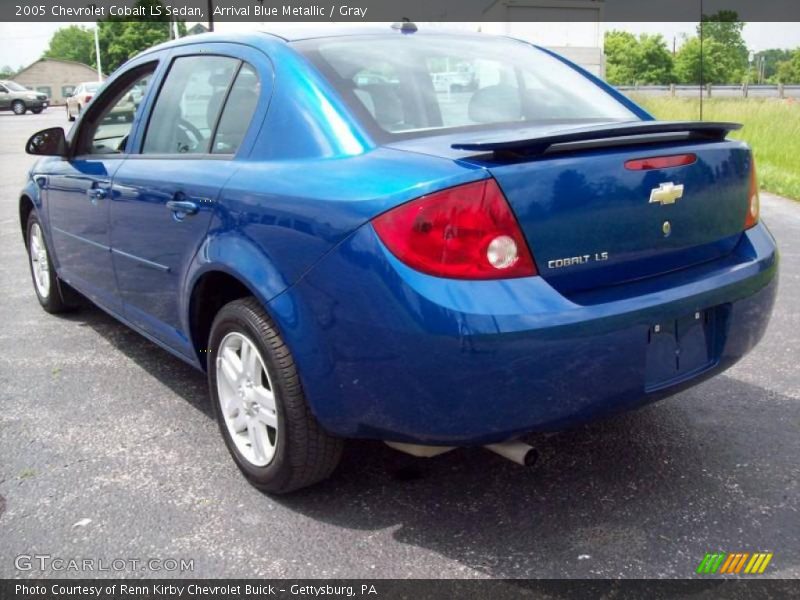 Arrival Blue Metallic / Gray 2005 Chevrolet Cobalt LS Sedan