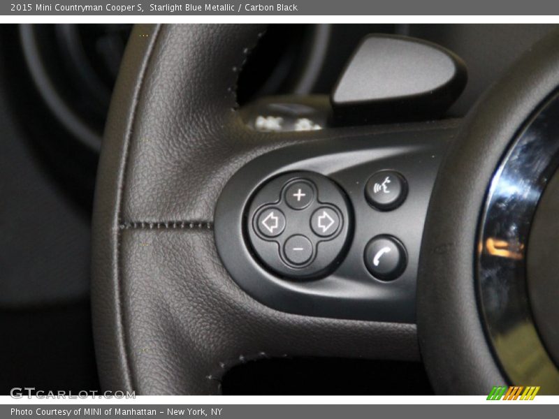 Starlight Blue Metallic / Carbon Black 2015 Mini Countryman Cooper S