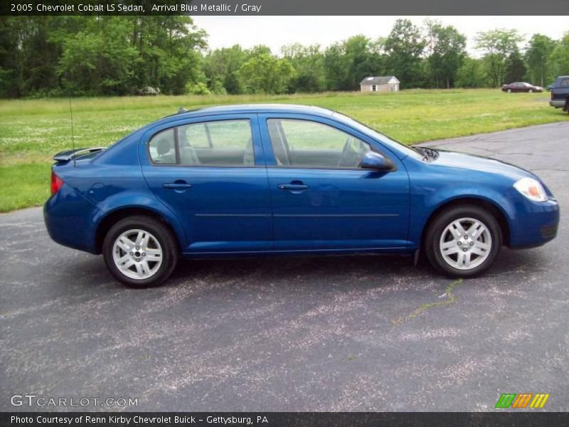 Arrival Blue Metallic / Gray 2005 Chevrolet Cobalt LS Sedan