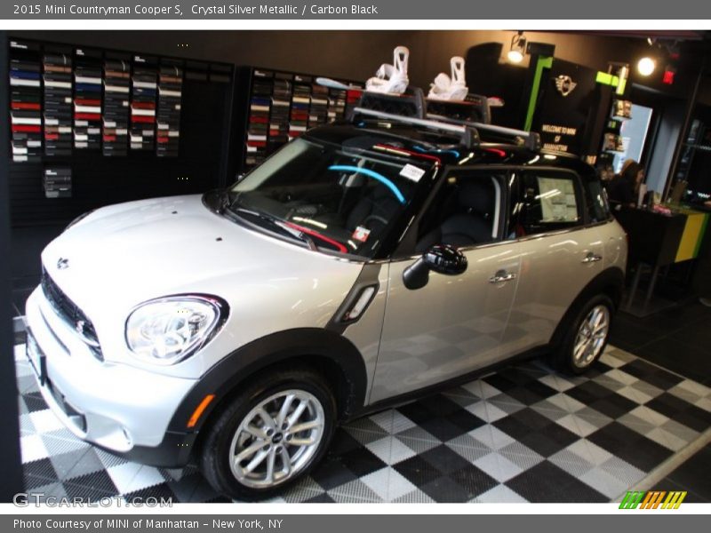 Crystal Silver Metallic / Carbon Black 2015 Mini Countryman Cooper S