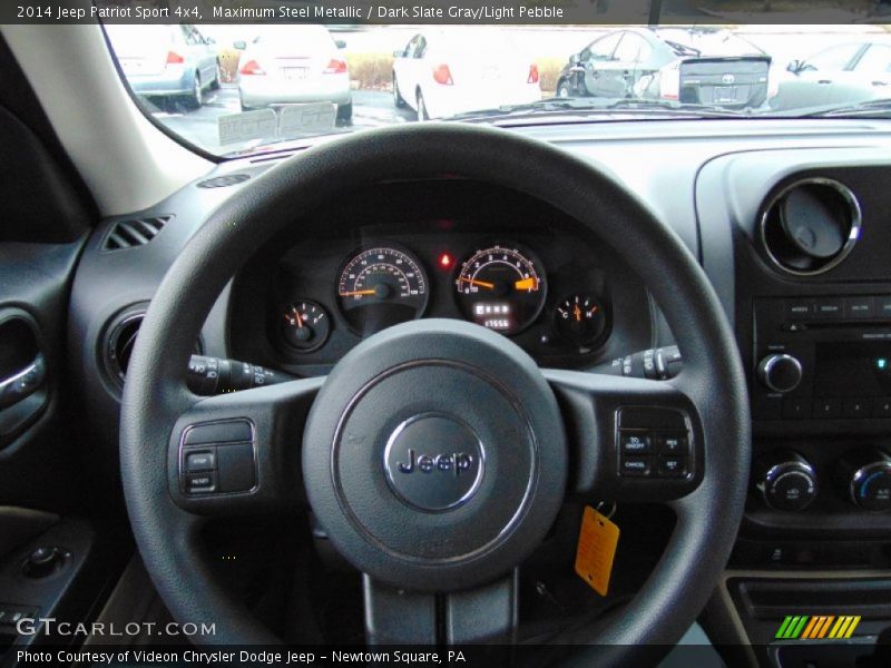 Maximum Steel Metallic / Dark Slate Gray/Light Pebble 2014 Jeep Patriot Sport 4x4