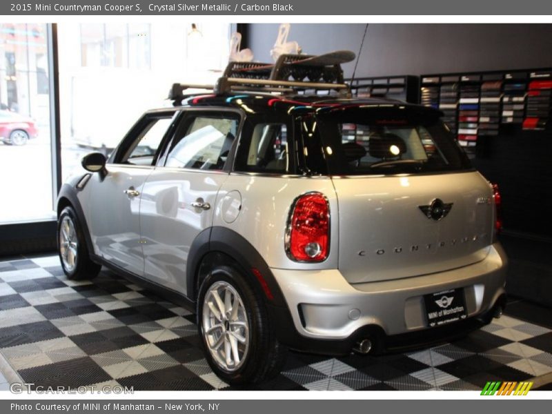 Crystal Silver Metallic / Carbon Black 2015 Mini Countryman Cooper S